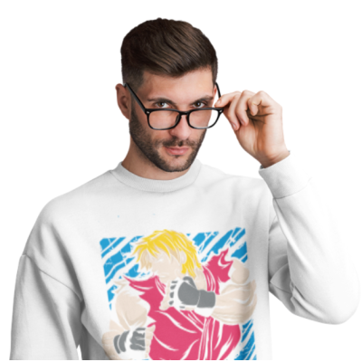 BLUZA STREET FIGHTER KEN